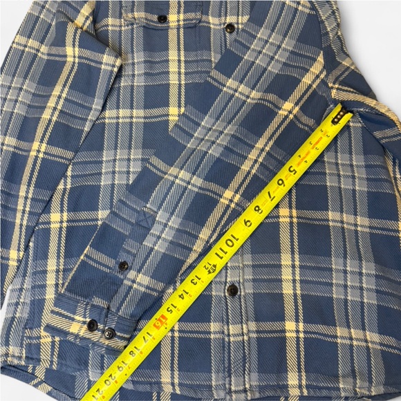Men’s L.L. Bean Flannel Button-Down Thick Long Sleeve Size Large (Tall) - Picture 5 of 8